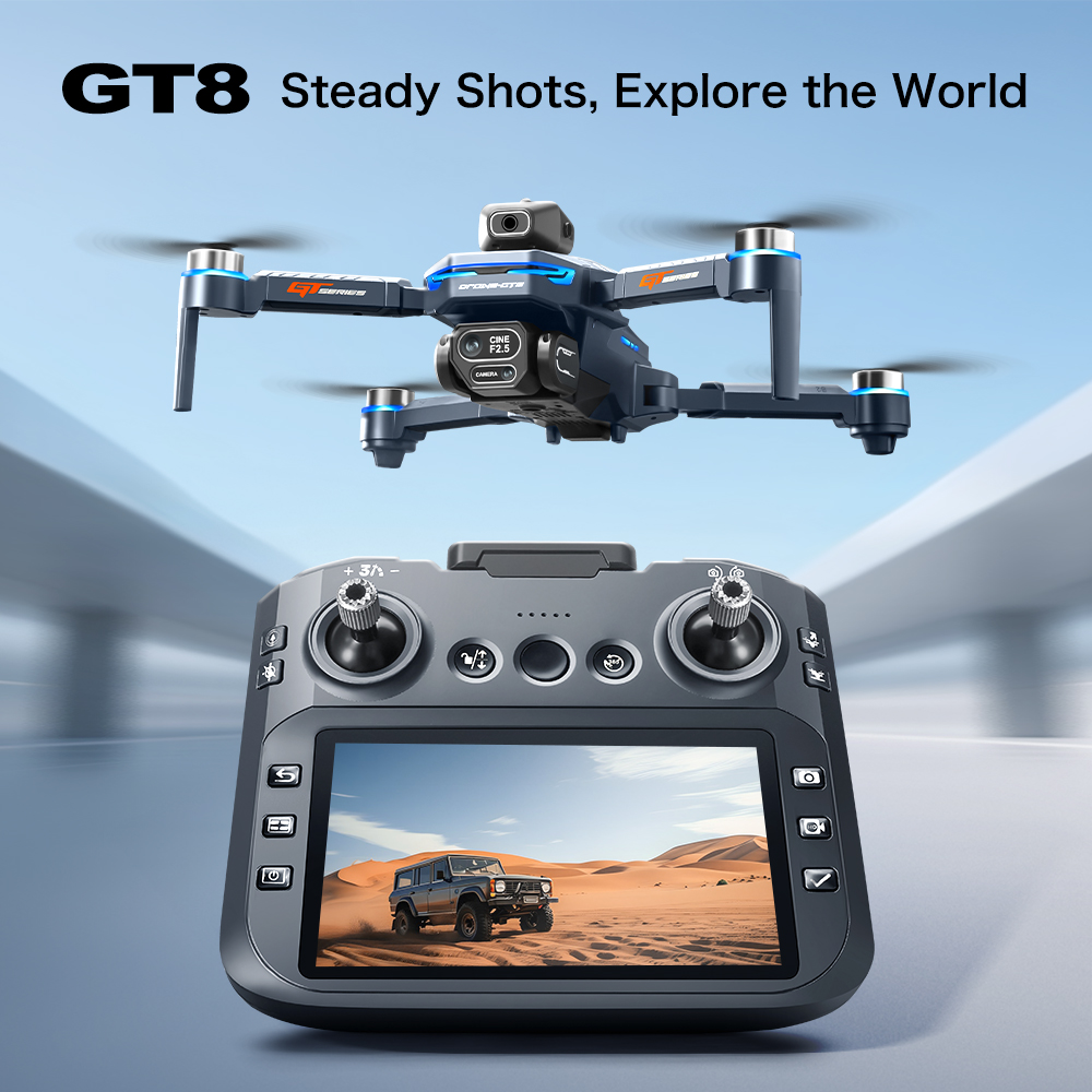 GT8 Max Foldable Drone 8K HD P - Drone Kit With Camera 评论和价格