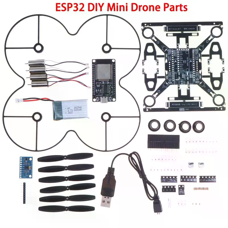 ESP32 Open‑Source Mini Drone K - Drone Kit Octocopter 评论和价格